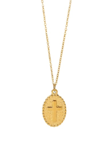 Stainless steel Cross Trend Necklace