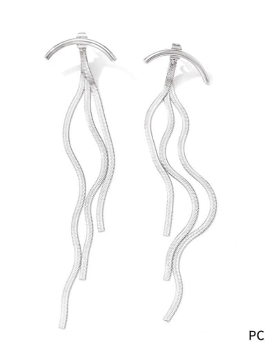 Stainless steel Tassel Trend Stud Earring