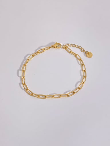 Stainless steel Hollow Chain Hip Hop Bracelet