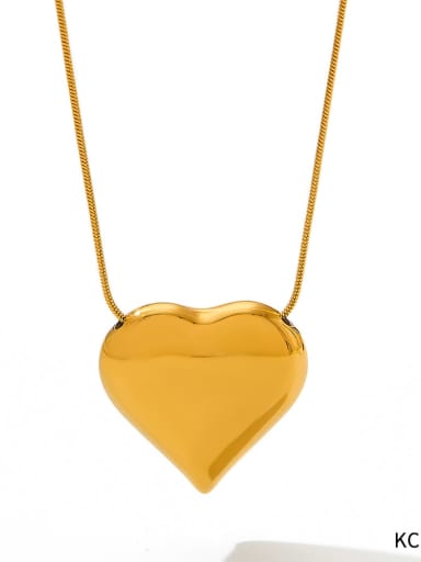 Stainless steel Heart Trend Necklace