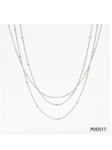 Stainless steel Minimalist Irregular Bracelet and Necklace Set