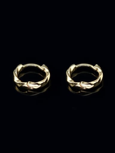 Stainless steel Geometric Trend Hoop Earring