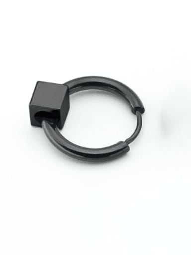Titanium Steel Geometric Minimalist Single Earring(only one)