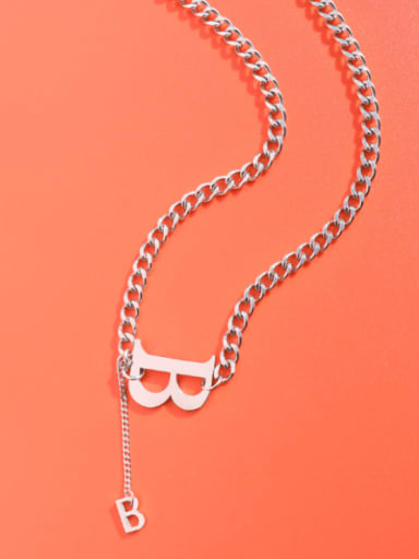 Titanium 316L Stainless Steel Tassel Vintage Tassel Necklace with e-coated waterproof