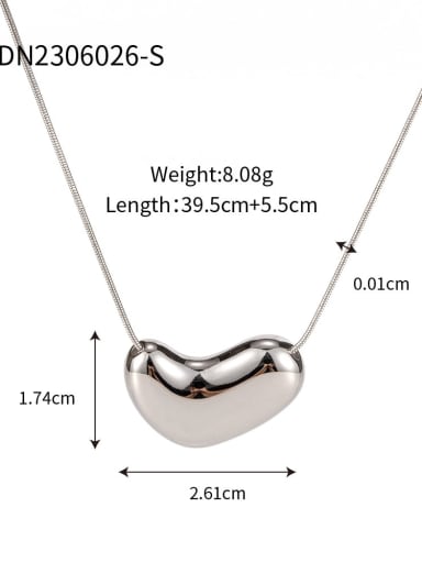 JDN2306026 S Stainless steel Geometric Trend Necklace