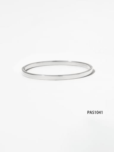 (4mm) Steel PAS1041 Stainless steel Geometric Vintage Band Bangle