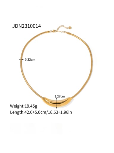 JDN2310014 Stainless steel Geometric Minimalist Necklace