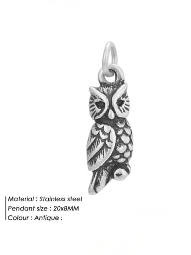 Stainless steel 3d accessories Halloween series pendants,
