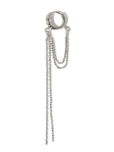 Brass Bead Tassel Vintage Threader Earring
