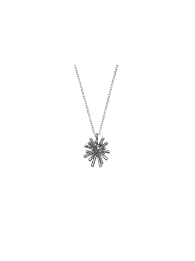 Titanium Steel Flower Trend Necklace