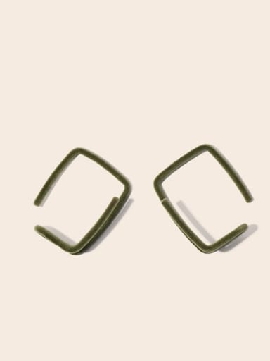 Alloy Enamel Geometric Minimalist Stud Earring