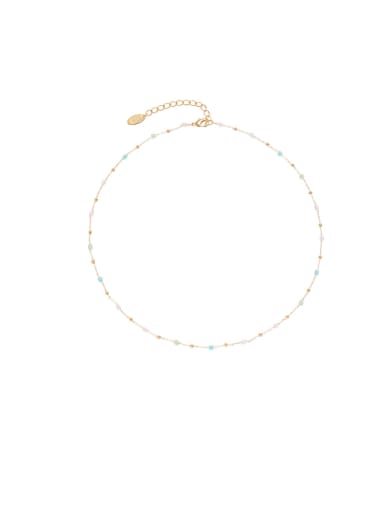 Brass MGB beads Star Bohemia Beaded Necklace