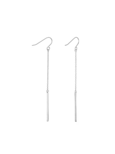 Stainless steel Tassel Minimalist Hook Earring