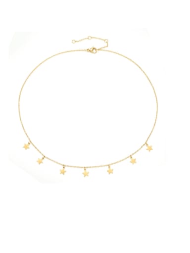 custom Stainless steel Star Minimalist Necklace