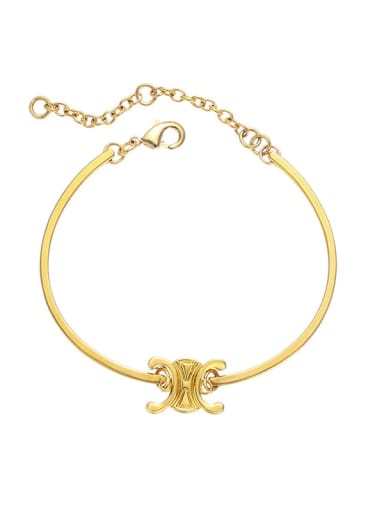bracelet Brass Cubic Zirconia Geometric Trend Necklace