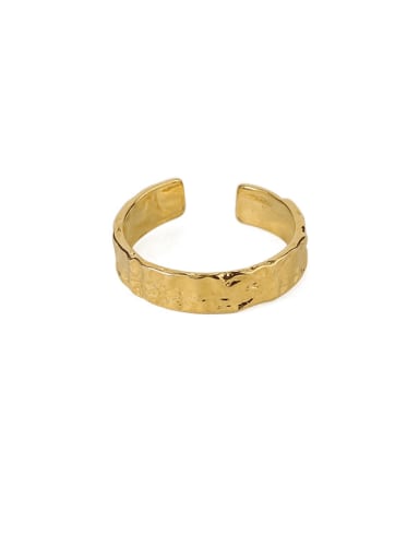 Brass Irregular Vintage Band Ring