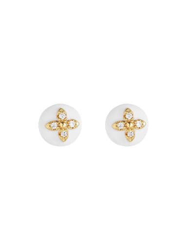 Dainty Geometric Brass Cubic Zirconia Earring Bracelet and Necklace Set