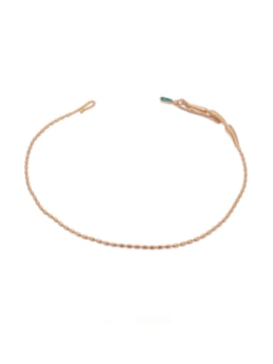 Brass Tassel Vintage Lariat Necklace