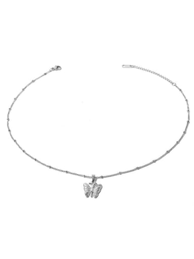 Stainless steel Butterfly Vintage Necklace