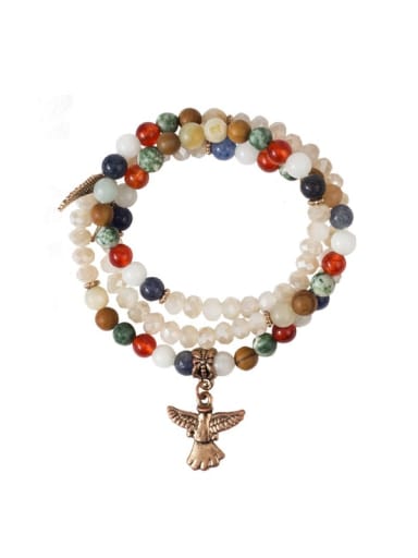 custom Alloy Carnelian Eagle ethical Charm Bracelet  or necklace