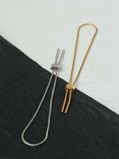 Brass Tassel Vintage Tassel Necklace