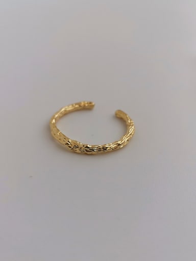 Copper Geometric Minimalist Band Fashion Ring