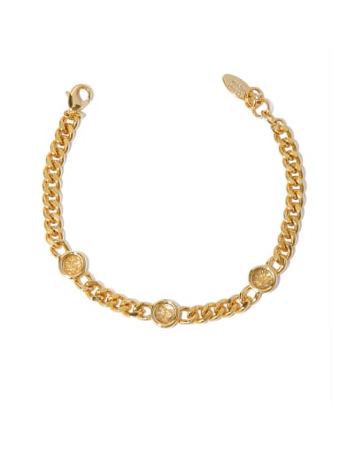 Brass Locket Vintage Hollow Chain Necklace