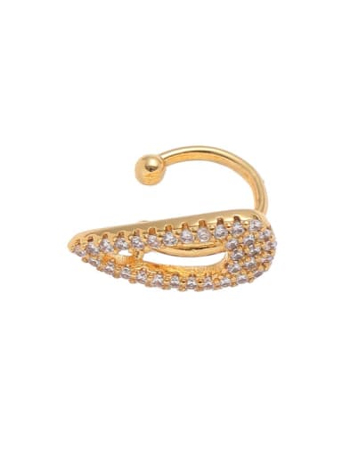 Sell item by item for model 5 Brass Cubic Zirconia Geometric Vintage Single Earring