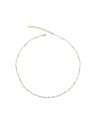 BrassMinimalist Geometric  Bracelet and Necklace Set