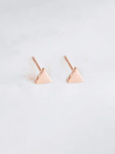 Stainless steel Triangle Minimalist Stud Earring