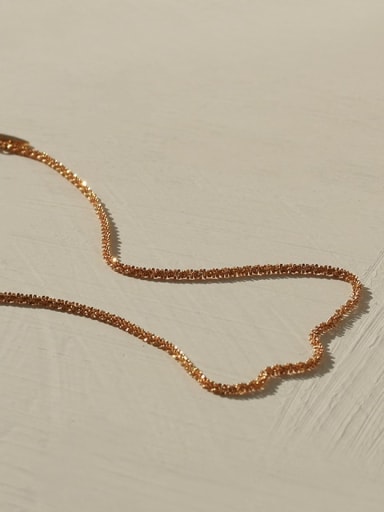 Brass Irregular Vintage Necklace