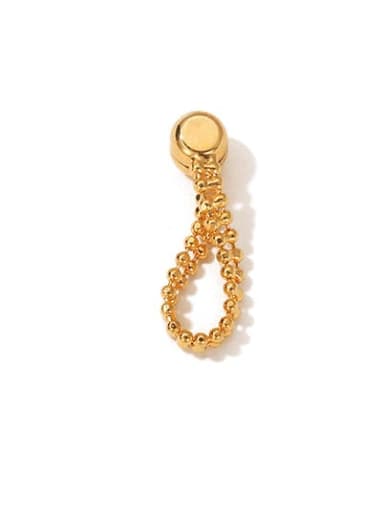 Brass Bead Tassel Vintage Single Earring