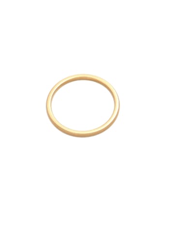 Plain Ring Ring Face 2mm Brass Butterfly Minimalist Band Ring
