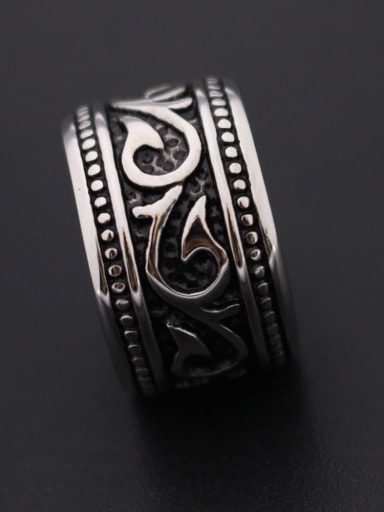 Stainless steel Dragon Vintage Band Ring