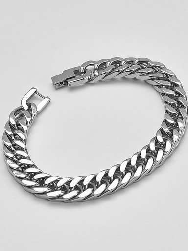 Titanium Geometric smooth Bracelet