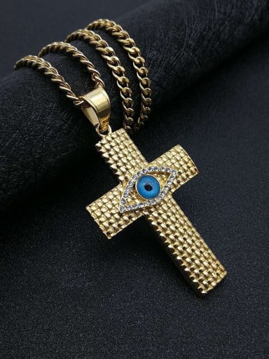 Titanium Religious Minimalist Necklace For Men