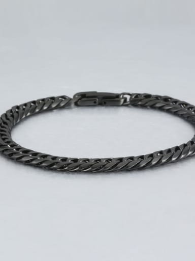 Titanium Geometric Minimalist Link Bracelet