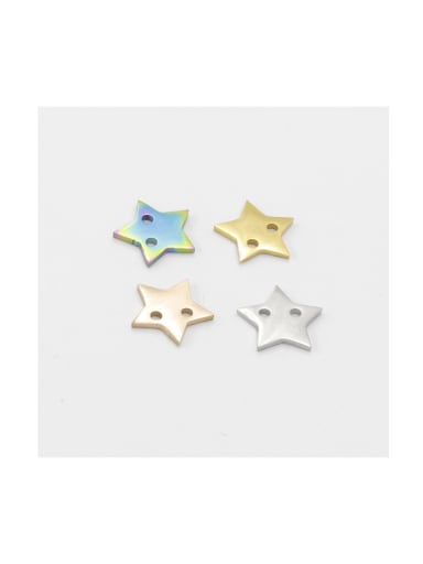 custom Stainless steel Star Minimalist Findings & Components