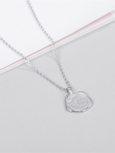 925 Sterling Silver Icon Minimalist Necklace