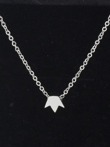 Stainless steel Crown Trend Necklace
