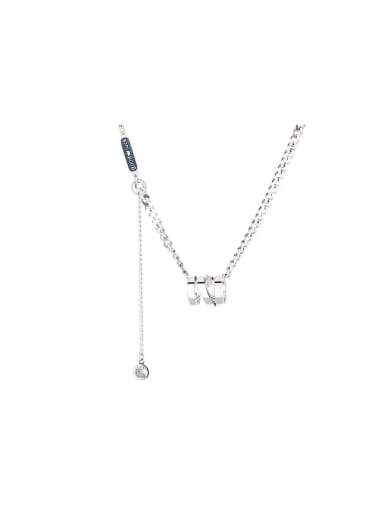925 Sterling Silver Tassel Trend Tassel Necklace