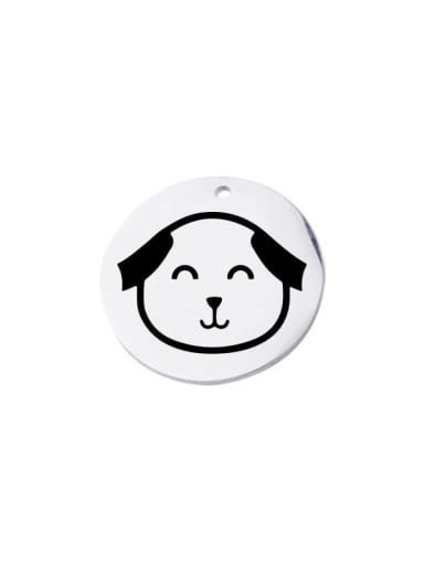 Stainless steel cute pet small pendant