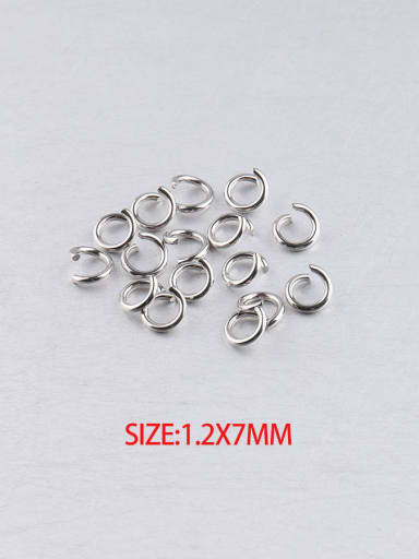 Price of 1000 steel colors Stainless steel open ring single ring accessories