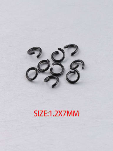 black100 Stainless steel open ring single ring accessories