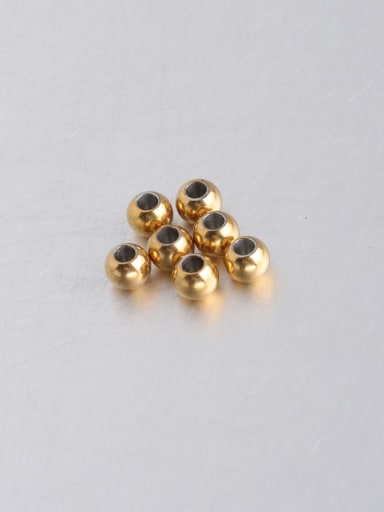 golden Stainless steel positioning beads/beads