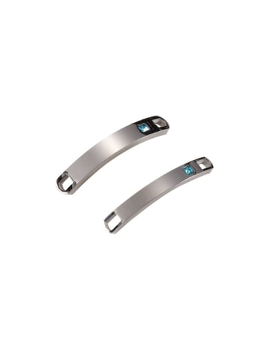 Stainless steel Geometric bracelet connector