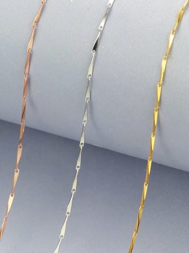 925 Sterling Silver Lengthen Melon Seed Chain