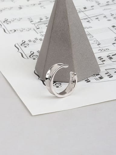925 Sterling Silver Geometric Minimalist Single Earring
