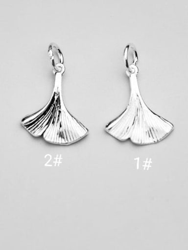 925 Sterling Silver Leaf Charm Height : 16 mm , Width: 4 mm