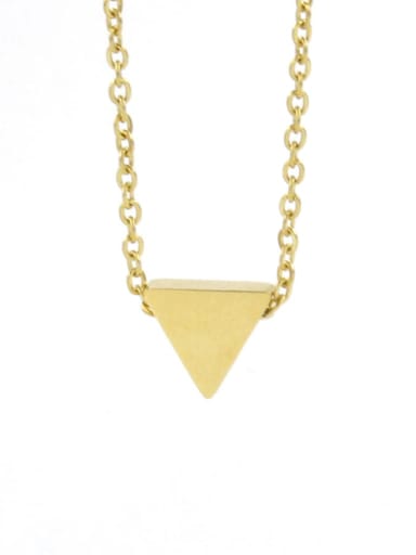 Stainless steel Triangle Minimalist Necklace